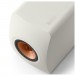 KEF LS50 Meta Speakers (Pair), Mineral White top-down view