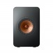 KEF LS50 Meta Speakers (Pair), Carbon Black front view