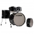 Sonor AQ2 20'' 5pc Shell Pack, Transparent schwarz