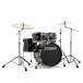 Sonor AQ1 20'' 5pc Drum Kit w/elementy konstrukcyjne, Piano Black