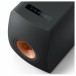 KEF LS50W MKII Wireless Speakers (Pair), Carbon Black High View