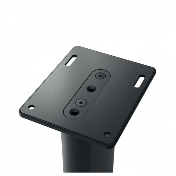KEF S2 Speaker Stands (Pair), Carbon Black Front Pad View