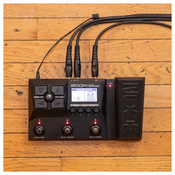 ZOOM　G2X FOUR ZOOM G2X FOUR: rock'n'rollowy multiefekt z technologią Multi