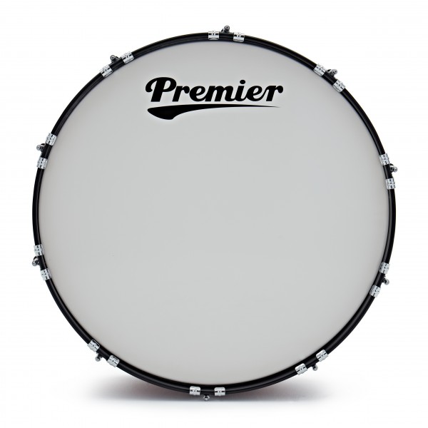 Premier Marching Traditional 26” x 10” Bass Drum, Military Livery