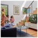 Sonos Beam Wireless Soundbar Gen 2, Black in living room