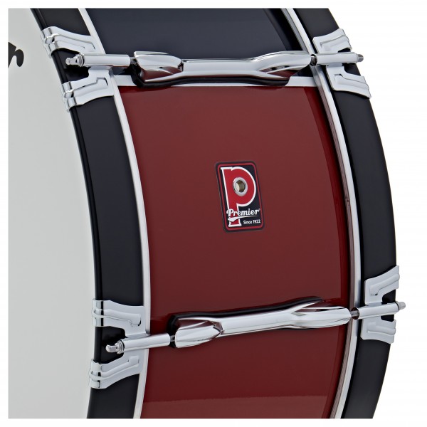 Premier Marching Traditional 26” x 10” Bass Drum, Military Livery