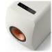 KEF LS50W MKII Wireless Speakers (Pair), Mineral White Top View
