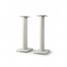 KEF S2 Speaker Stands (Pair), Mineral White Front View