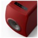KEF LS50W MKII Special Edition Wireless Speakers (Pair), Crimson Red Top View