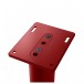 KEF S2 Special Edition Speaker Stands (Pair), Crimson Red Top Pad View