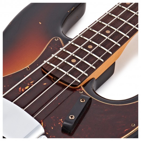 Fender Custom Shop '62 J Bass Relic, 3-Color Sunburst #TBC2