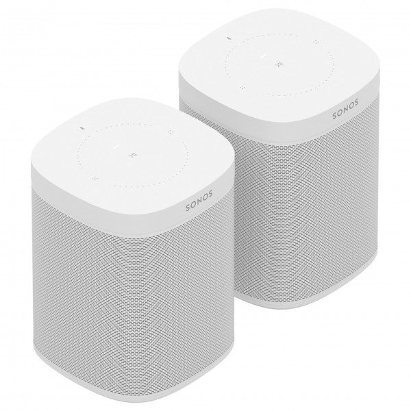 Sonos 2 Room Set with One, White - Pair