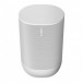 Sonos MOVE Portable Smart Speaker, White top-down angle