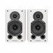 Wharfedale Diamond 9.1 HCP 5.1 Speaker Package, White Bookshelf View