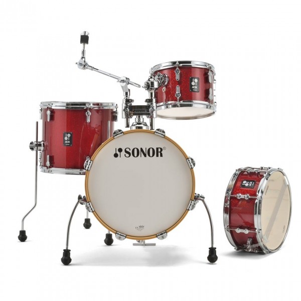 Sonor AQX 16'' Jungle Shell Pack, Red Moon Sparkle
