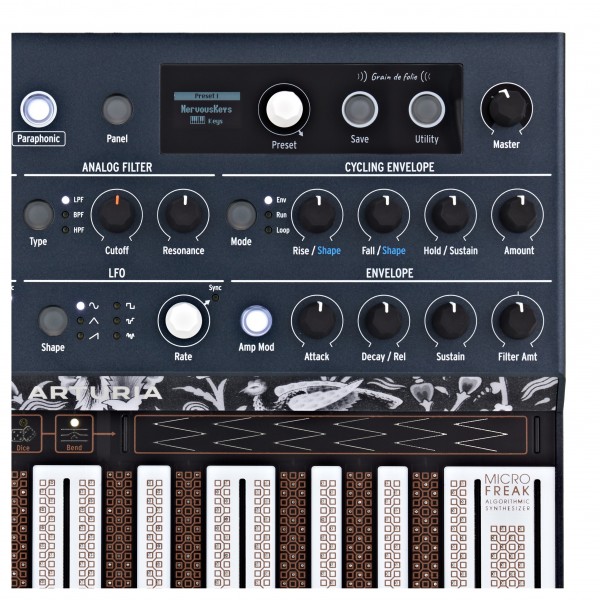 Arturia MICROFREAK Paraphonic Hybrid Synthesizer