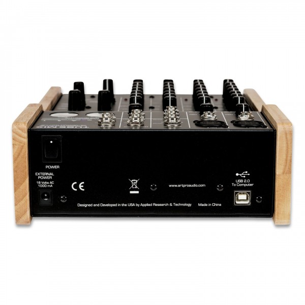 ART Tube-Based USB Mixer - Rear