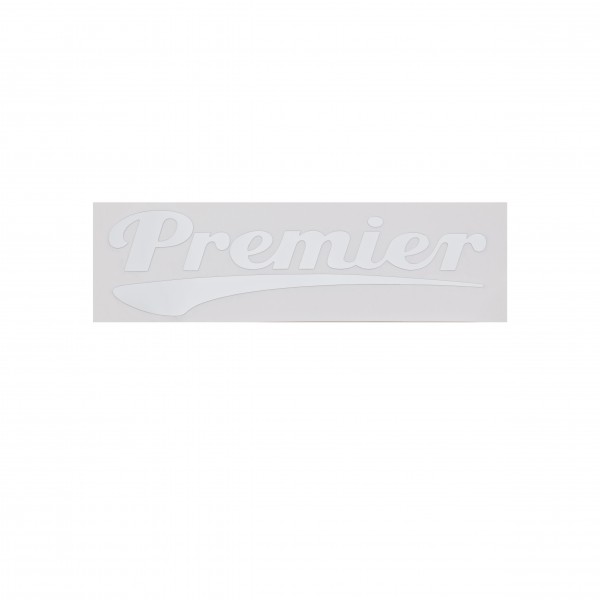 Premier Logo Decal, Chrome