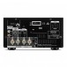 Denon D-M41 DAB Micro Hi-Fi System, Black rear view 