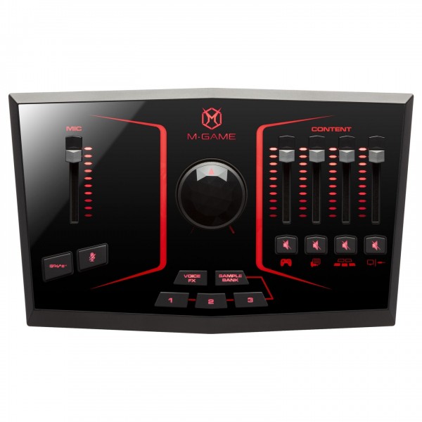 M-GAME Solo USB Streaming Gaming Interface - Top