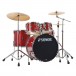 Sonor AQX 22'' 5pc Drum Kit Red Moon Sparkle right