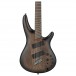 Ibanez SRC6MS, Black Stained Burst Low Gloss close