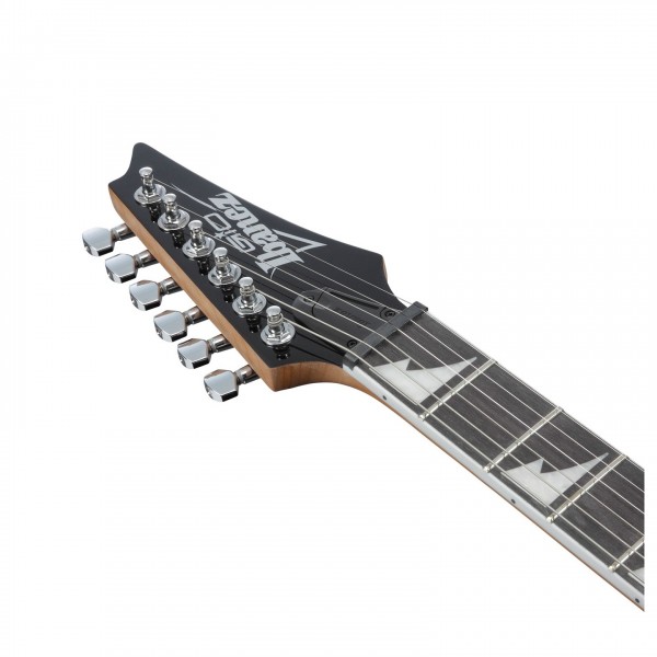 Ibanez GRG220PA1, Transparent Brown Black Burst neck