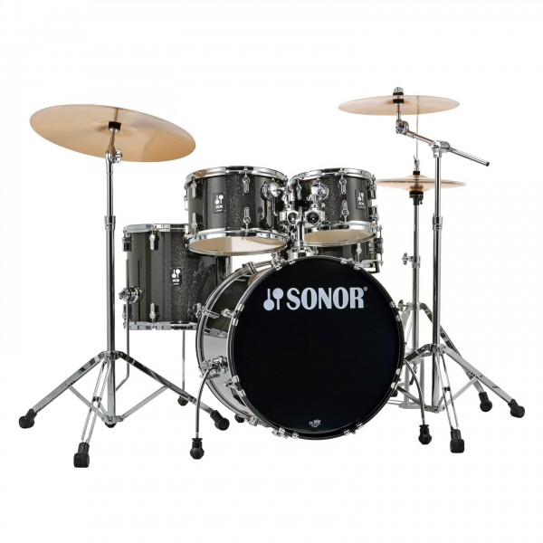 Sonor AQX 20'' 5pc Drum Kit  Black Midnight Sparkle Left