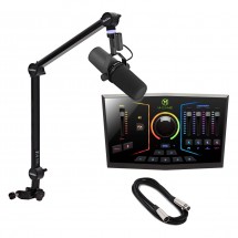 Shure SM7B og M-GAME Dual Streaming Pakkeløsning