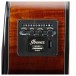 Ibanez AEWC400, Amber Sunburst High Gloss preamp