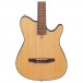 Ibanez FRH10N, Natural Flat body close up 