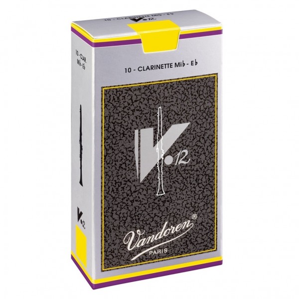 Vandoren V12 Eb Clarinet Reed, 4.5 (10 Pack)