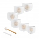 Meinl Sonic Energy Set de cuencos cantores de cristal Solfeggio