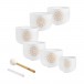 Meinl Sonic Energy Solfeggio Crystal Singing Bowl Set