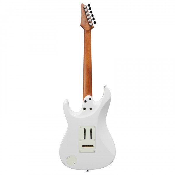 Ibanez LM1 Luca Mantovanelli Signature, Luna White back