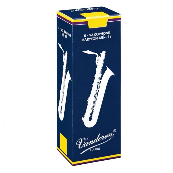 Vandoren Baritone Saxophone Reeds, 4 (5 Pack)