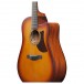Ibanez AAD50CE, Light Brown Sunburst Low Gloss - Angled Front