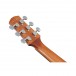 Ibanez AAD50CE, Light Brown Sunburst Low Gloss- Headstock Back