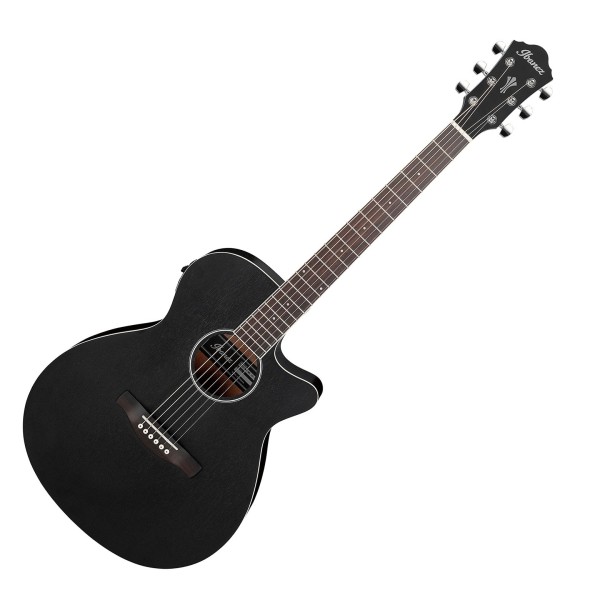 Ibanez AEG7MH, Weathered Black Open Pore