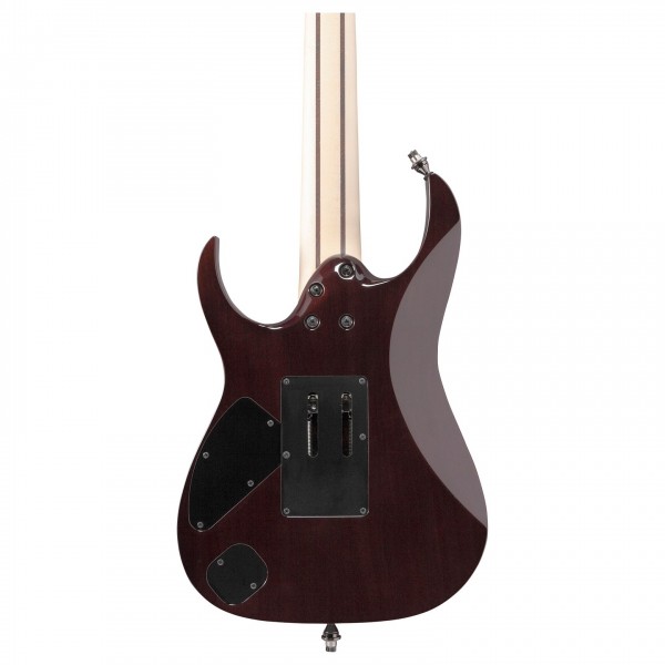 Ibanez RG8527 RG J Custom , Black Rutile back close up
