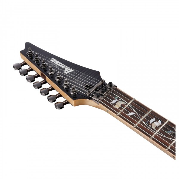 Ibanez RG8527 RG J Custom , Black Rutile neck