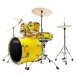 Tama Imperialstar 22'' 5pc Drum Kit w/Cymbals, Electric Yellow - Side