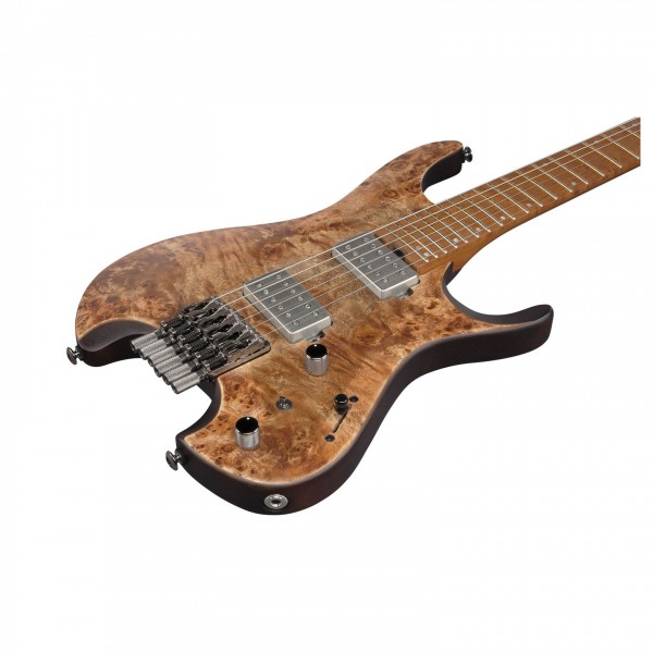 Ibanez Q52PB Q Series, Antique Brown Stained angle close up
