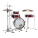 Tama Club-Jam Pancake 18' 4pc Shell Pack,  Burnt Red Mistt - Back