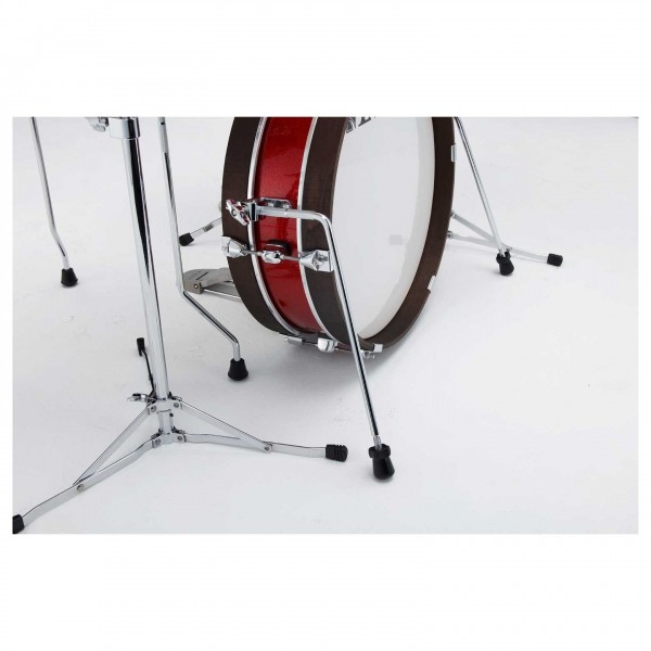 Tama Club-Jam Pancake 18' 4pc Shell Pack,  Burnt Red Mist