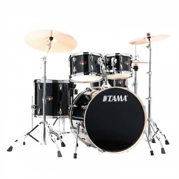 Tama Imperialstar 22'' 5pc Drum Kit, Hairline Black -Main