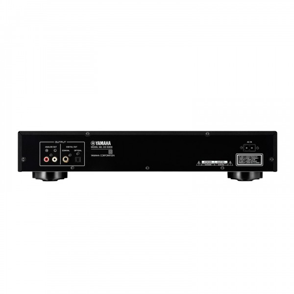Yamaha CD-S303 Audio CD Player, Black rear view