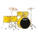 Tama Imperialstar 22'' 6pc Drum Kit, Electric Yellow