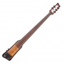 Ibanez UB805 Fretless Bass, Mahogany Oil Burst