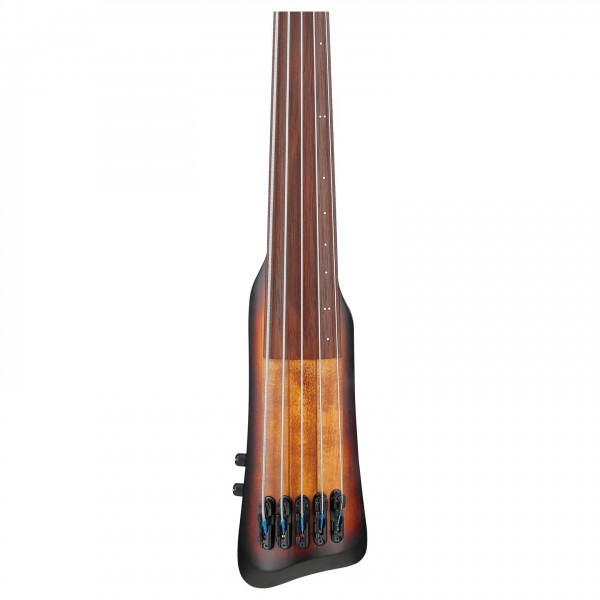 Ibanez UB805 Fretless Bass, Mahogany Oil Burst
